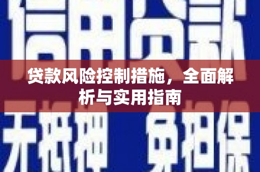 宁蒗贷款风险控制措施，全面解析与实用指南
