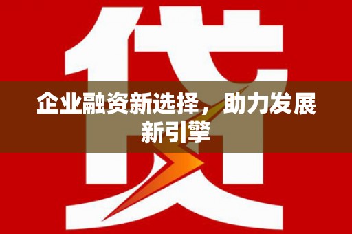 宁蒗企业融资新选择，助力发展新引擎