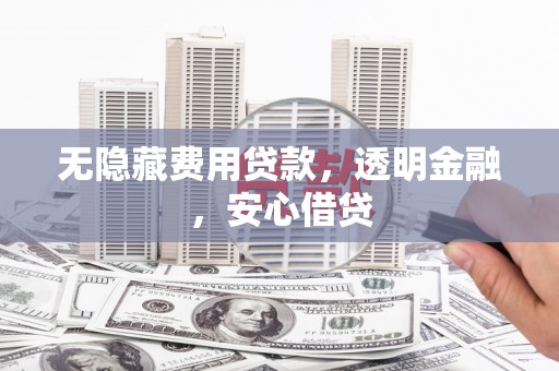 宁蒗无隐藏费用贷款，透明金融，安心借贷