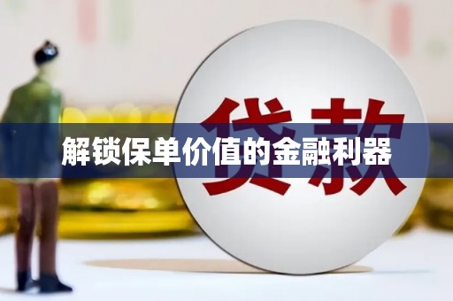 宁蒗解锁保单价值的金融利器