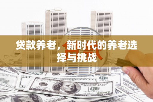 宁蒗贷款养老，新时代的养老选择与挑战