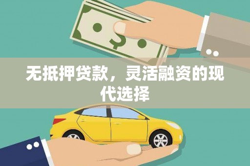 宁蒗无抵押贷款，灵活融资的现代选择