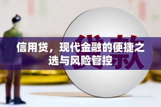 宁蒗信用贷，现代金融的便捷之选与风险管控