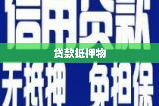 宁蒗贷款抵押物