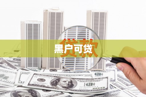 宁蒗黑户可贷