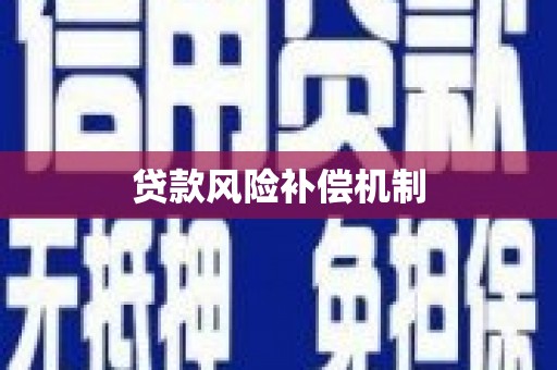 宁蒗贷款风险补偿机制