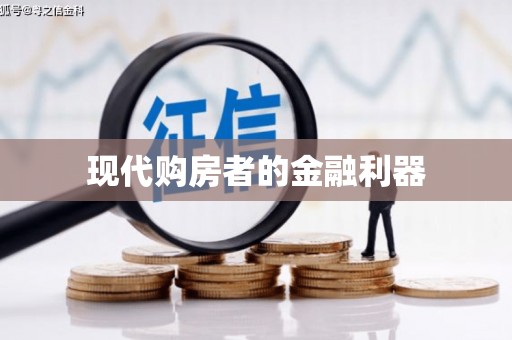 宁蒗现代购房者的金融利器