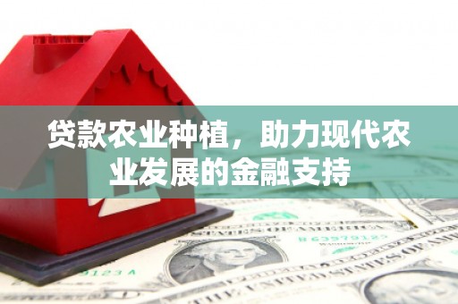 宁蒗贷款农业种植，助力现代农业发展的金融支持